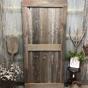 Sliding Barn Door, Amish Custom Made To Order, Farmhouse Door A5, Anitque Doors, Pantry Doors, Old Wood Doors, Distressed