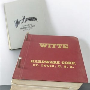 1990 Witte Hardware Catalog, Vintage St Louis Advertising Hardware Store Catalog, Vintage Catalog, Vintage Hardware Catalog
