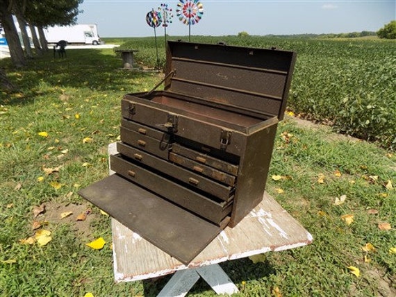 Kennedy Kits 7 Drawer Metal Mechanic Carpenter Tool Chest Etsy