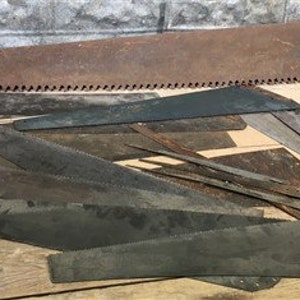 16 hojas de sierra de mano para pintura de arte popular, corte transversal de un hombre, rústico, vintage, A8, hojas vintage, decoración rústica, herramientas vintage, hoja de sierra de mano