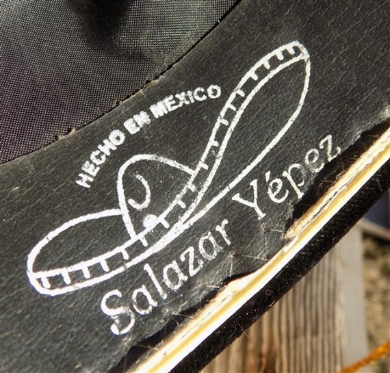 Mexican Salazar Yepez Sombrero, Mariachi Hat, Bla… - image 10