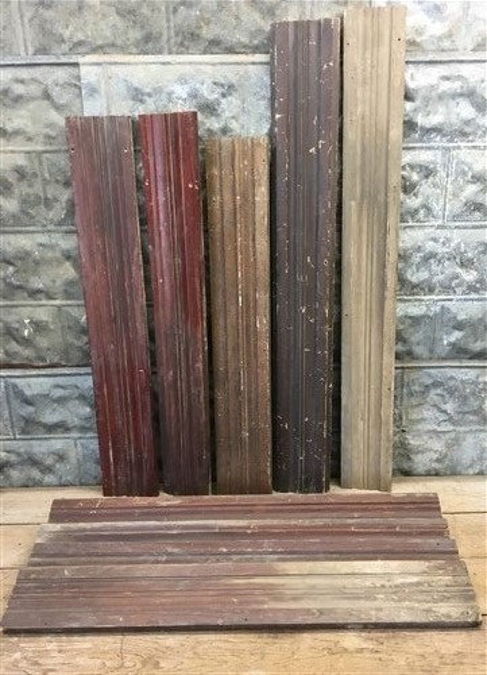 Wood Trim Pieces Architectural Salvage Reclaimed Vintage Etsy