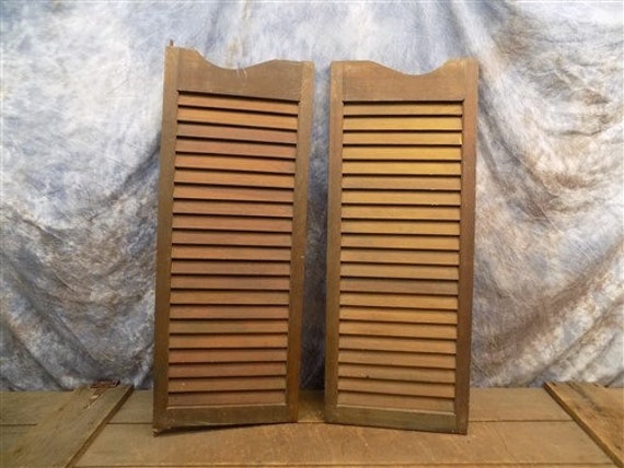 Pair Vintage Saloon Swinging Doors Wood Tavern Bar Restaurant Etsy