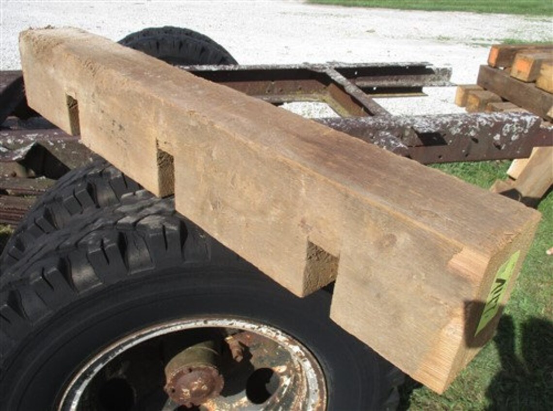 Estante de madera de viga de granero recuperado chimenea de | Etsy