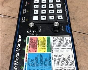 AEA MM-3 Morse Machine - Keyer CW Code Morse - Avec Manuel Et Adaptateur - Testé