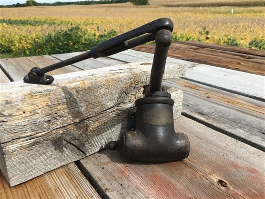 Russwin Model 26 B Vintage Door Closer, Industrial Hardware, Potbelly