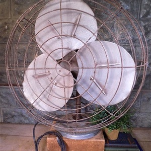 Westinghouse Electric Fan Type FHT, 24 Inch Metal Blades, Serial#11795548