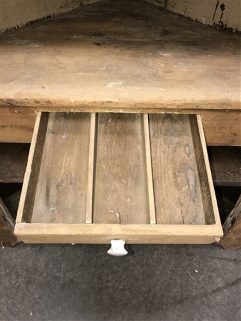 Corner Display Case Country Store Kitchen Pantry Etsy