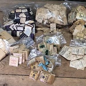 Watch Mainsprings Lot, NOS Watch Component Movement Parts, Replacement Parts image 10