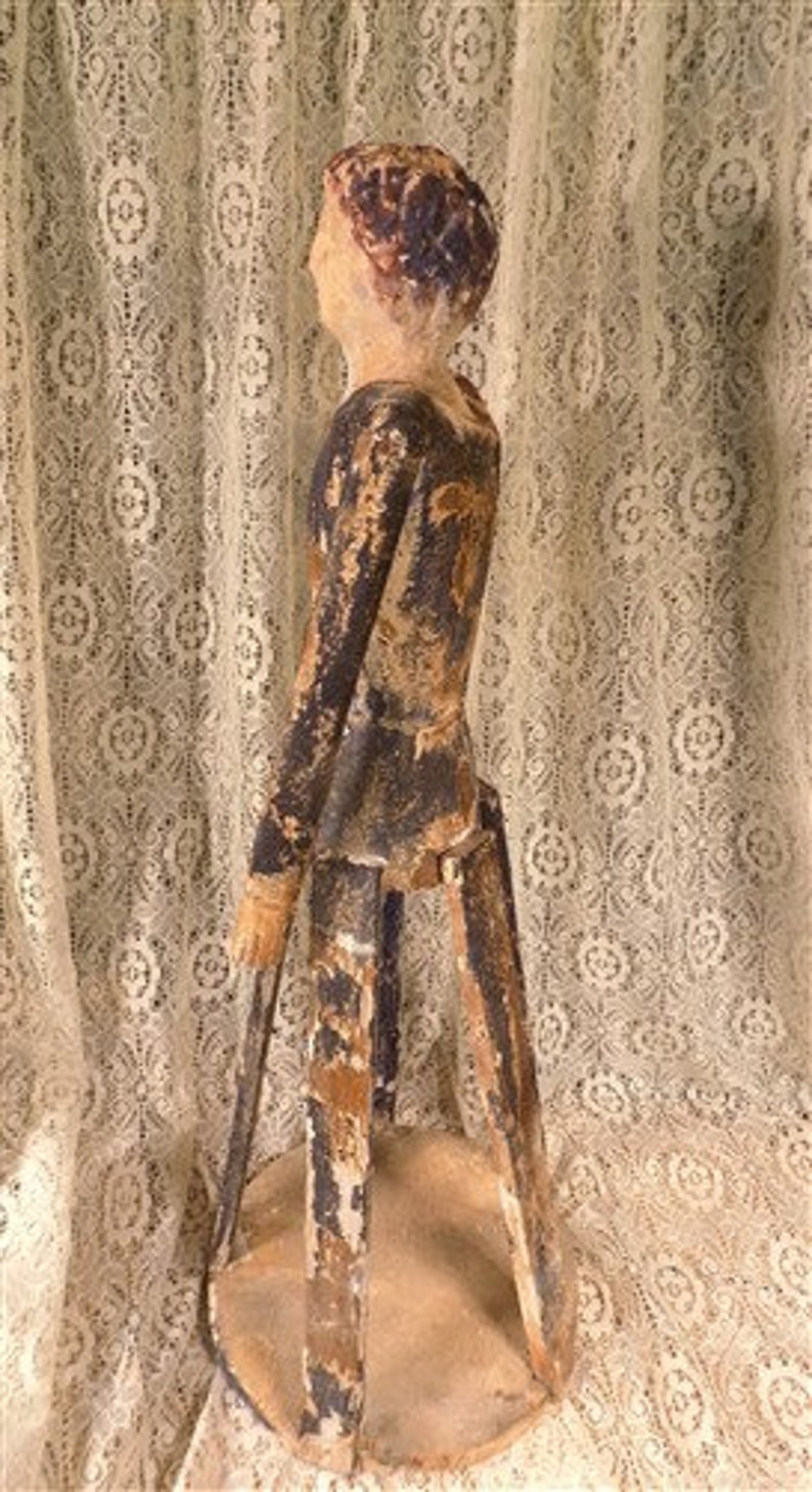 Wood Santos Cage Doll Mannequin Folk Art Figurine Bastidor Etsy