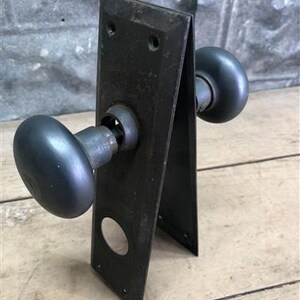 Deurknoppen, rechthoekige sierplaten, rozet, architectonische berging, m, afbeelding 2