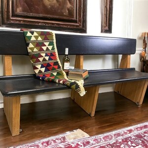 6' Church Pew, Entryway Furniture, Vintage Porch, Garden Bench, Dining Seating, Church Pew Furniture, Rustic Pew, Patio Bench