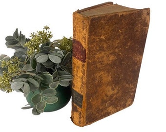 Antique Large Leather bound Bible - 1880 - Oxford University