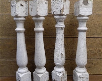 4 balusters wit hout architectonisch bergingsspindels portiekstijl huisversiering j
