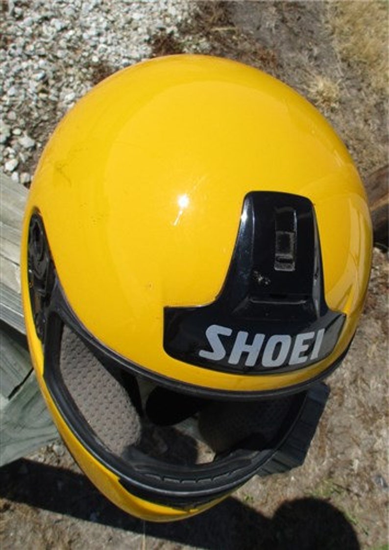 Shoei RF800 Yellow Motorcycle Helmet DOT Snell Approved Japan Etsy