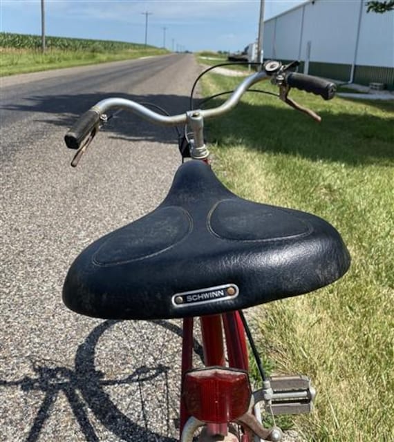 1970s Sears Free Spirit Red 3 Speed Bicycle Bike Serial511145343 Schwinn Seat Vintage Sears Free Spirit 1970s Bike 3 Speed Bicycle Etsy Canada