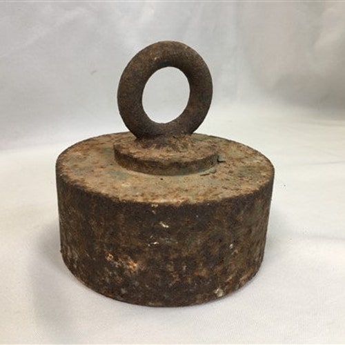 Civil War Era Hitching shops Post Tether Weight, Platform Scale Weight Doorstop, Hitching Weight, Platform Weight, Scale Weight, Standard Weight