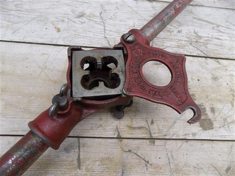 Pipe Threader Tap Die Stock QTD Corp Greenfield Mass Plumbing Etsy