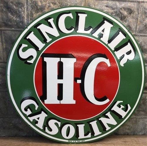 Sinclair Porcelain Sign for sale Only 4 left at 65