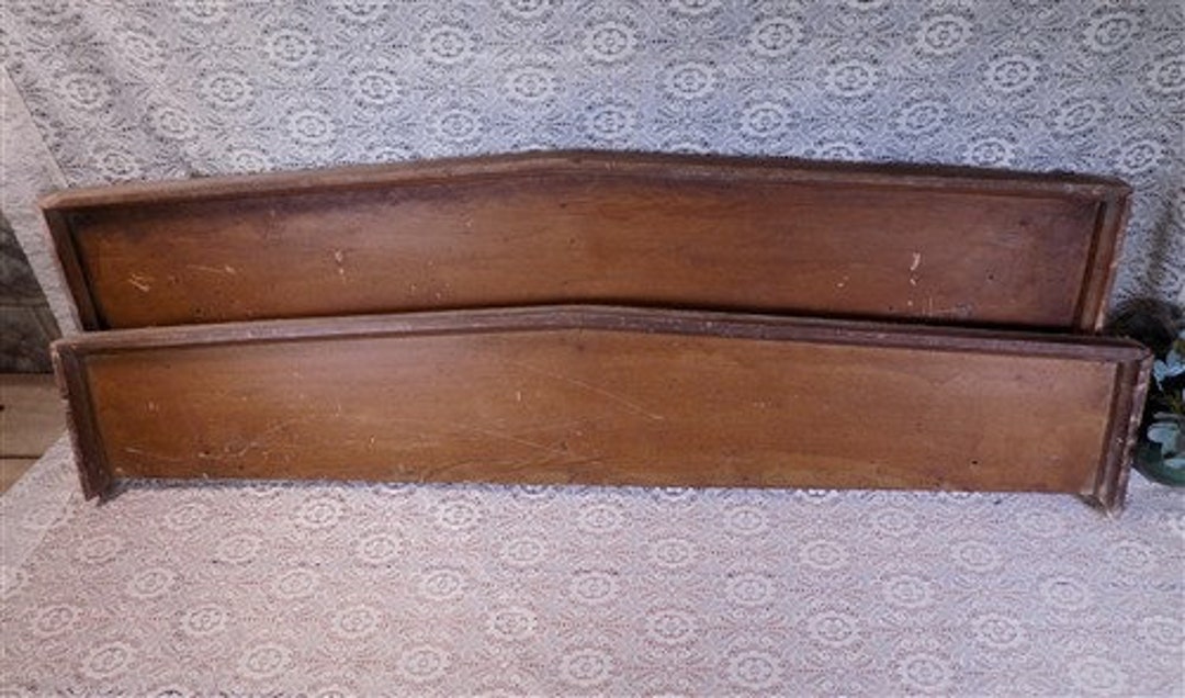 Pair Crown Molding Headers Trim Door Window Pediment Etsy