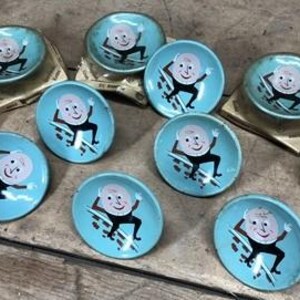 11 puxadores Amerock Humpty Dumpty Story Book A603, puxadores de ferragens infantis vintage