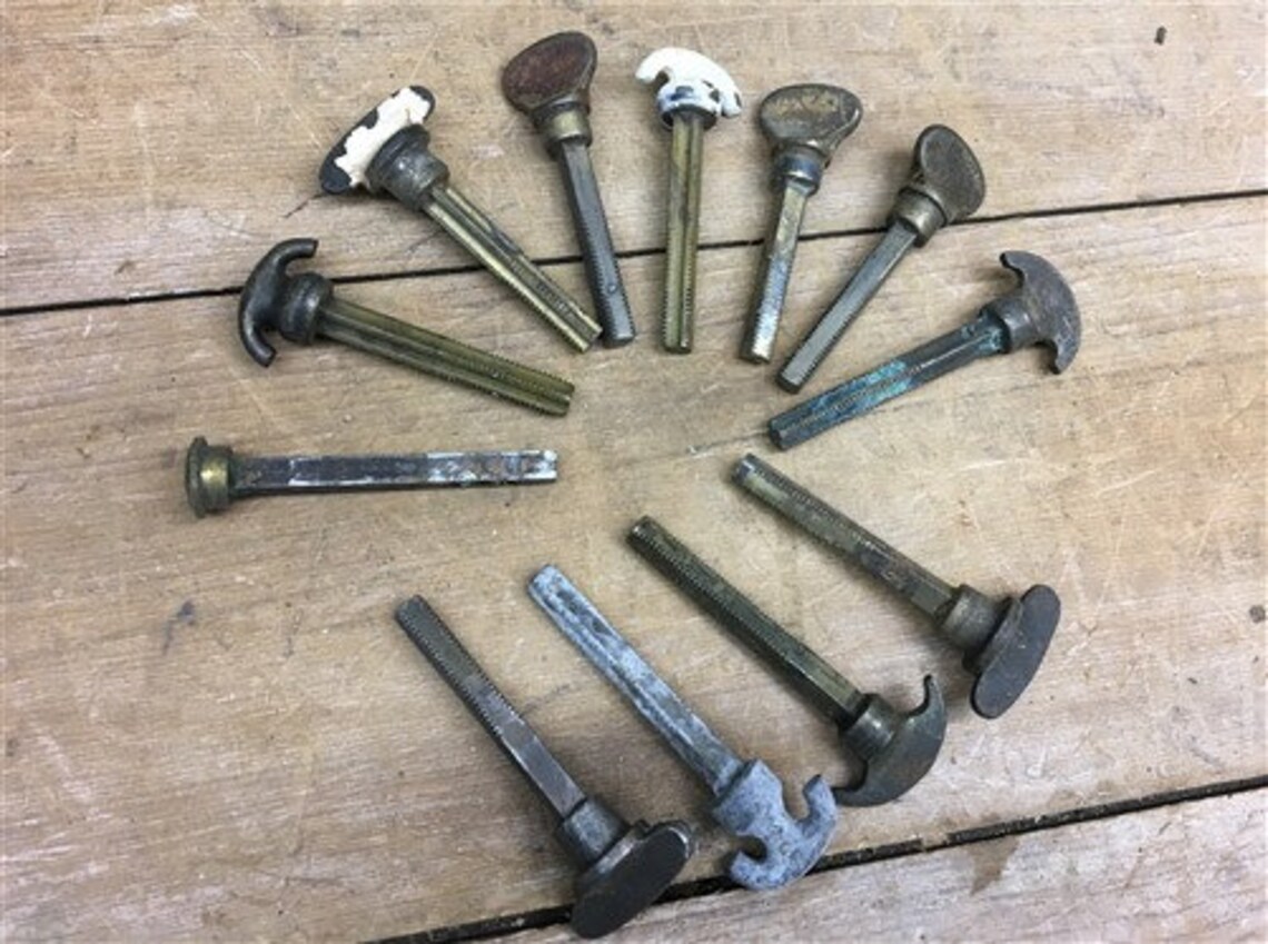 Vintage Door Knob Spindles Door Knob Shaft Repurpose Etsy