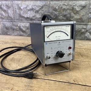 Voltímetro de CA Hewlett Packard HP 400E, 115/220 V, equipo de radioaficionado clásico