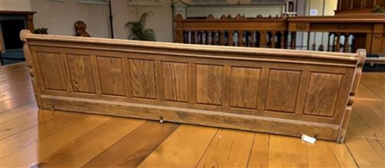 Communion Rail, Vintage Oak Altar Rail Architectural Salvage, Church ...