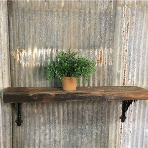 Floating Shelf, Pine 2x10 Wood Fireplace Mantel, Wall Mount Rustic Beam A26,Rustic Floating Shelf, Pine Shelf, Floating Farmhouse Shelf