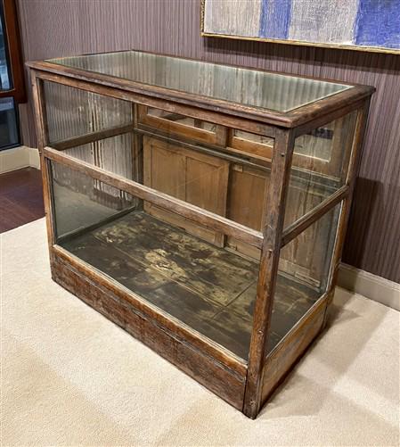 その他 Antique glass case Vintage Glass Display Case | eBay