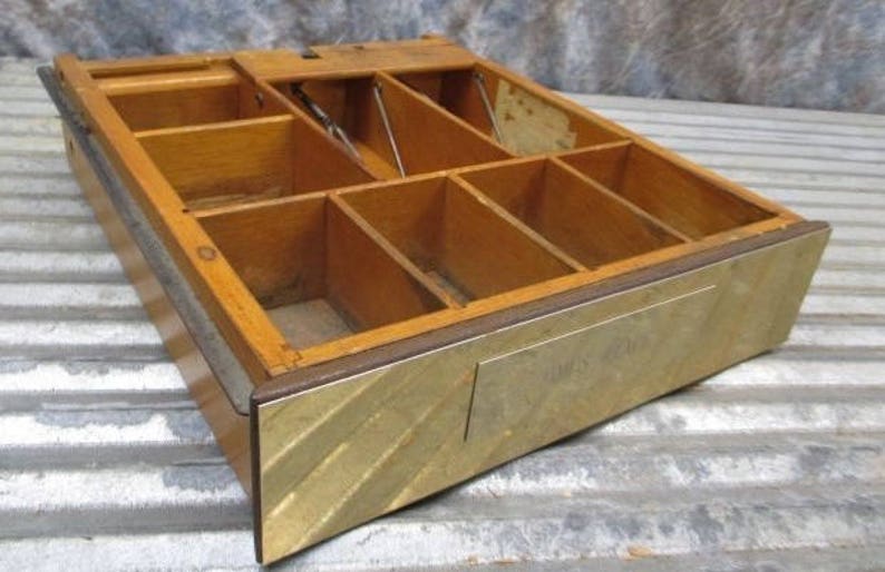 Ncr National Cash Register S676836 Cash Money Drawer Coin Etsy
