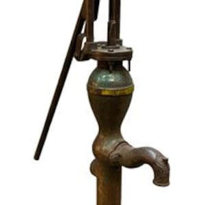 Well Water Pump, Cast Iron Cistern, Windmill Pitcher Pump, Patel Foundry, GF image 6