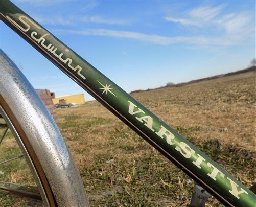 vintage schwinn varsity bicycle 