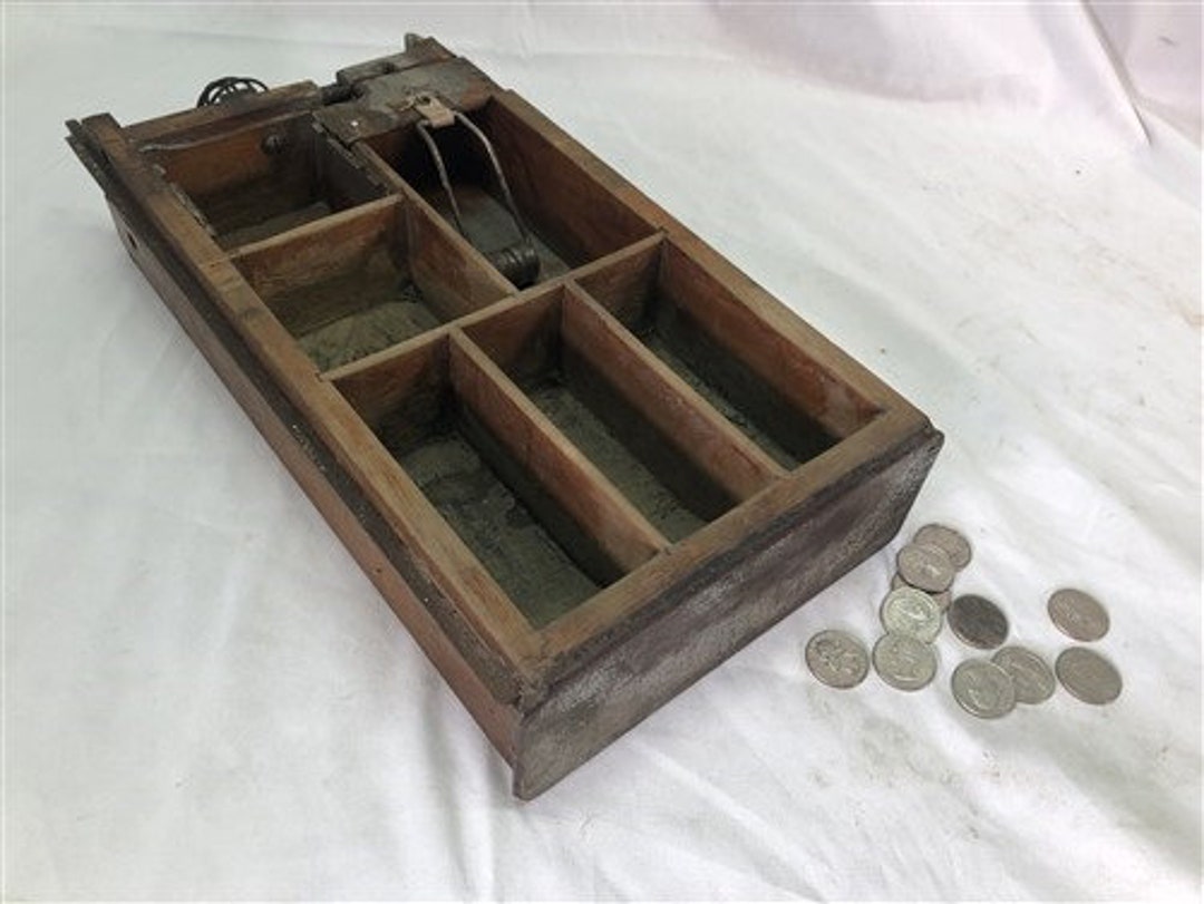 NCR National Cash Register Cash Money Drawer Coin Dollar Parts Repair Q, NCR Cash Register Part