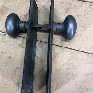 Deurknoppen, rechthoekige sierplaten, rozet, architectonische berging, m, afbeelding 6