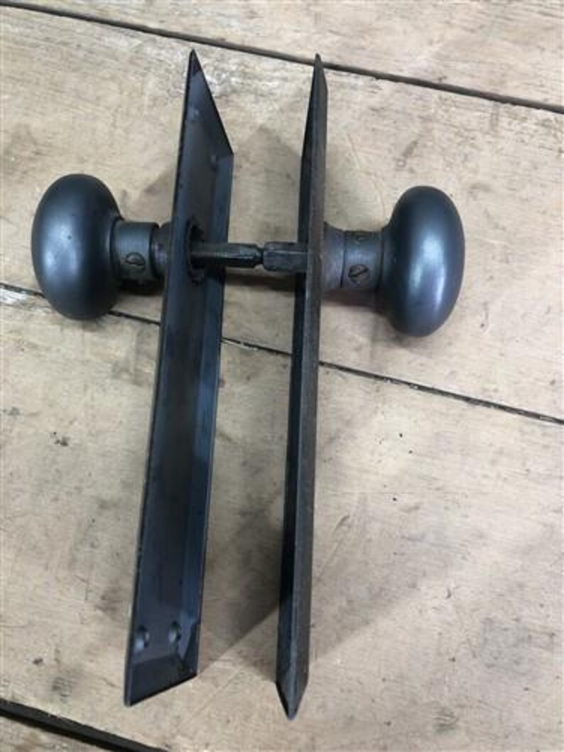 Deurknoppen, rechthoekige sierplaten, rozet, architectonische berging, m, afbeelding 6