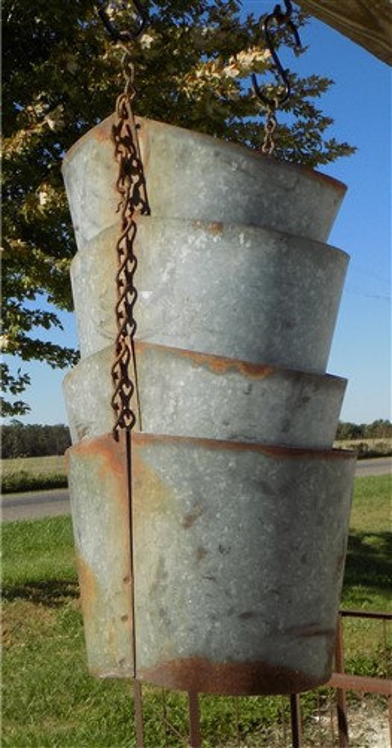 Bucket Flex Spout Galvanized Tin Grain Auger Discharge Spout Etsy