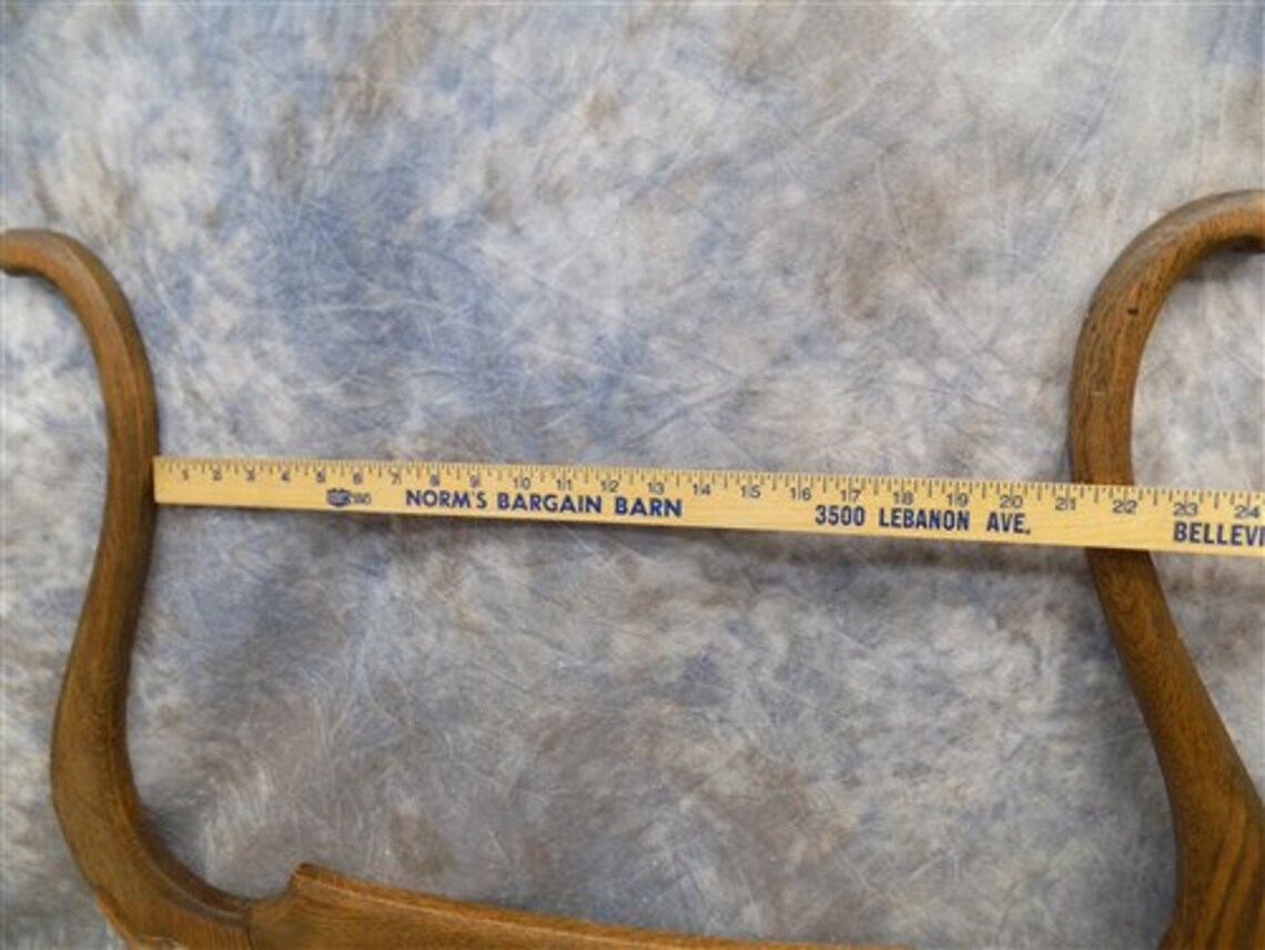 Wishbone Mirror Frame Supports Dresser Wash Stand Vintage Etsy