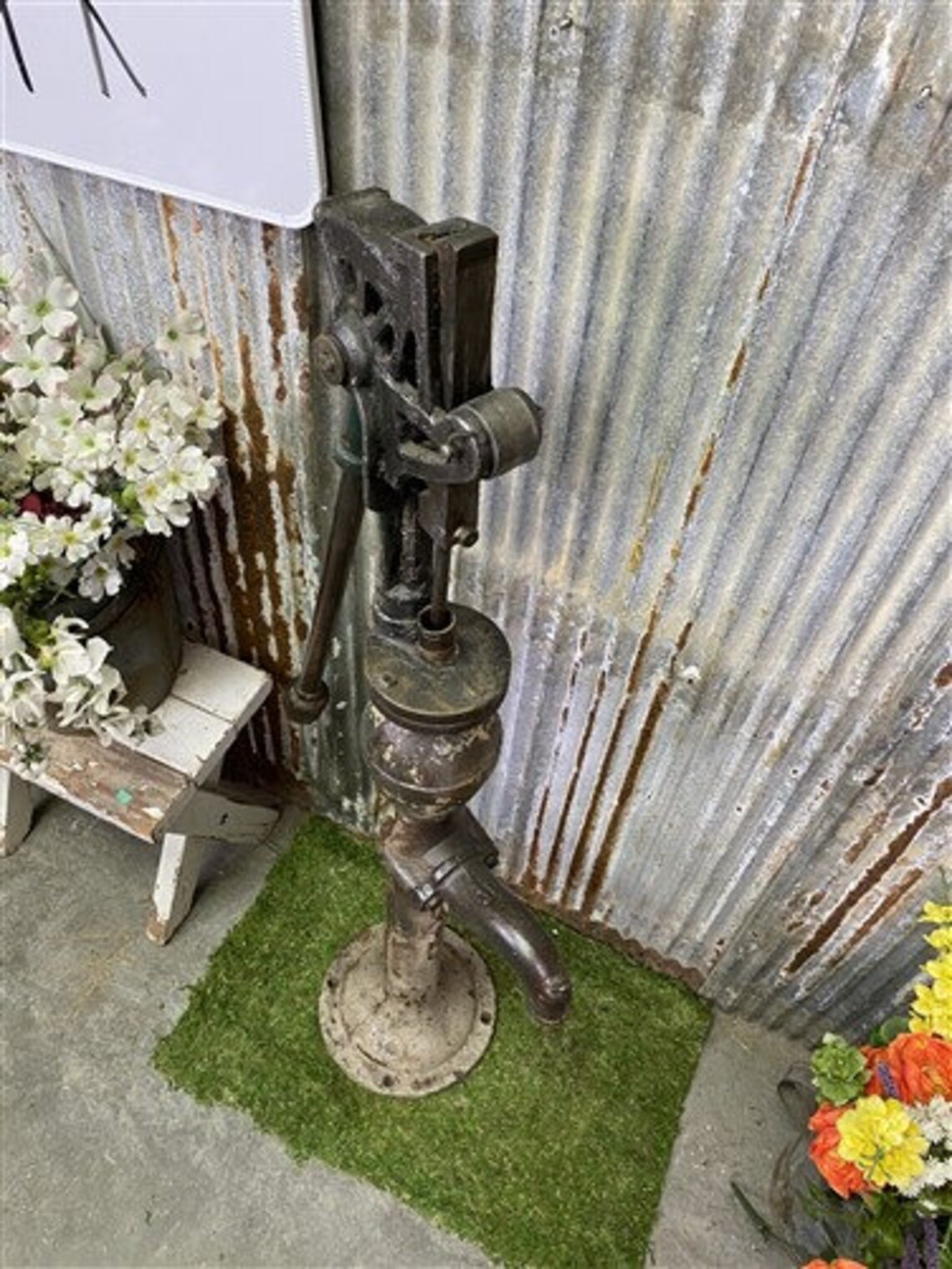 Bomba de agua de pozo Cisterna de hierro fundido Bomba de | Etsy