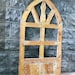 Arched French Country Distressed Window Frame, Architectural Shabby ...