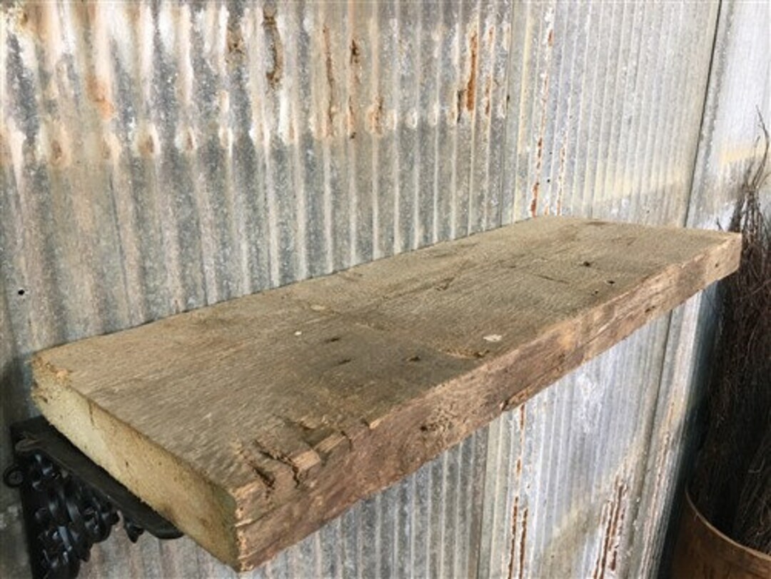 Floating Shelf, Pine 2x10 Wood Fireplace Mantel, Wall Mount Rustic Beam