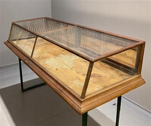 Excelsior Showcase Display Case, Vintage Countertop Showcase, Retail Store Case, Vintage Display Cabinet, Mercantile Showcase