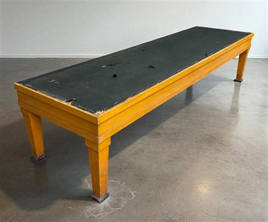 8' Countertop Showcase Base, Vintage Display Case Podium, Store Counter ...