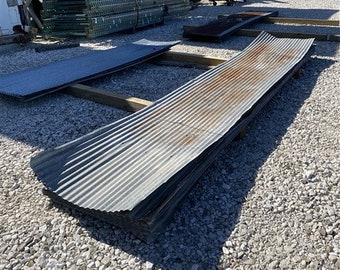 20 Sheets Barn Tin, Corrugated Metal Reclaimed Salvage, 12' Long 480 sq ft, A81