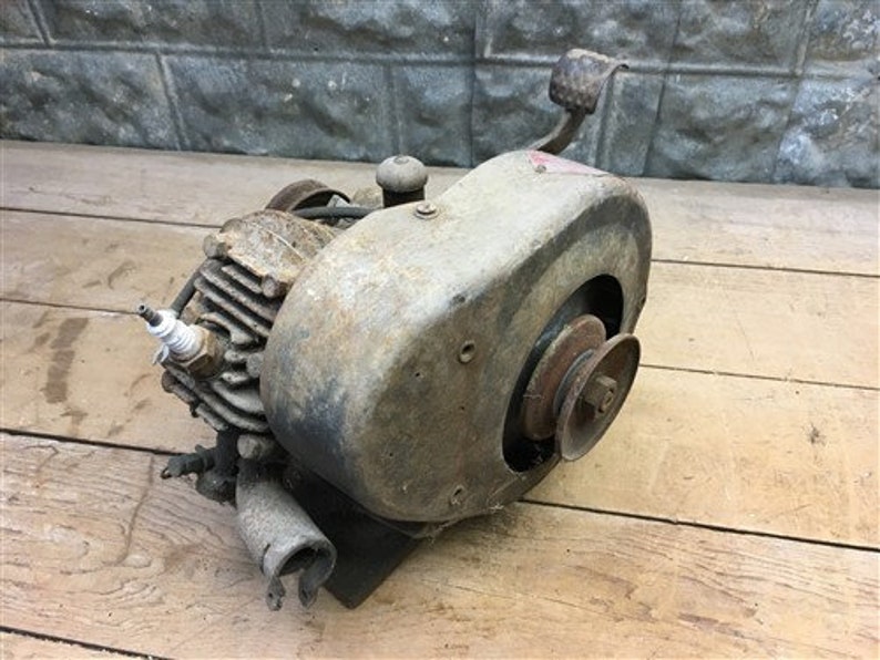 1928 Maytag Washing Machine Motor, Vintage Hit and Miss Gas Engine Ser No 30829 Vintage Maytag Motor, Hit and Miss Washing Machine Motor, Ga image 7