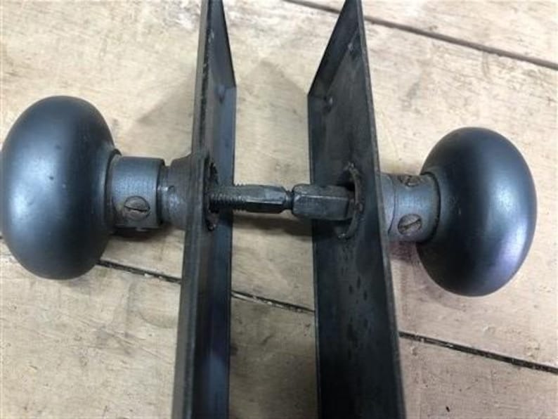 Deurknoppen, rechthoekige sierplaten, rozet, architectonische berging, m, afbeelding 7