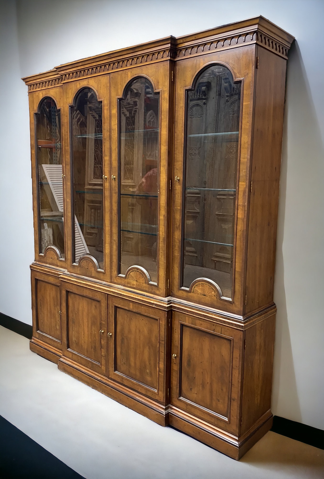 Tiano lighted curio cabinet online