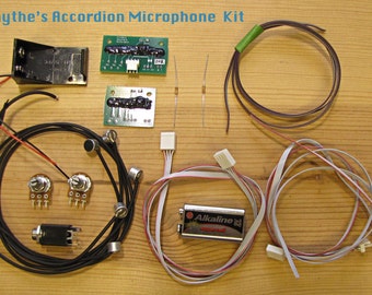 Accordion microphone kit