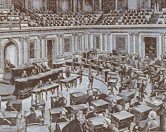 1890 United States Senate Matted Antique 8x10 Print U.S. Congress