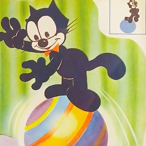 1956 Felix the Cat Matted Vintage 8x10 Print